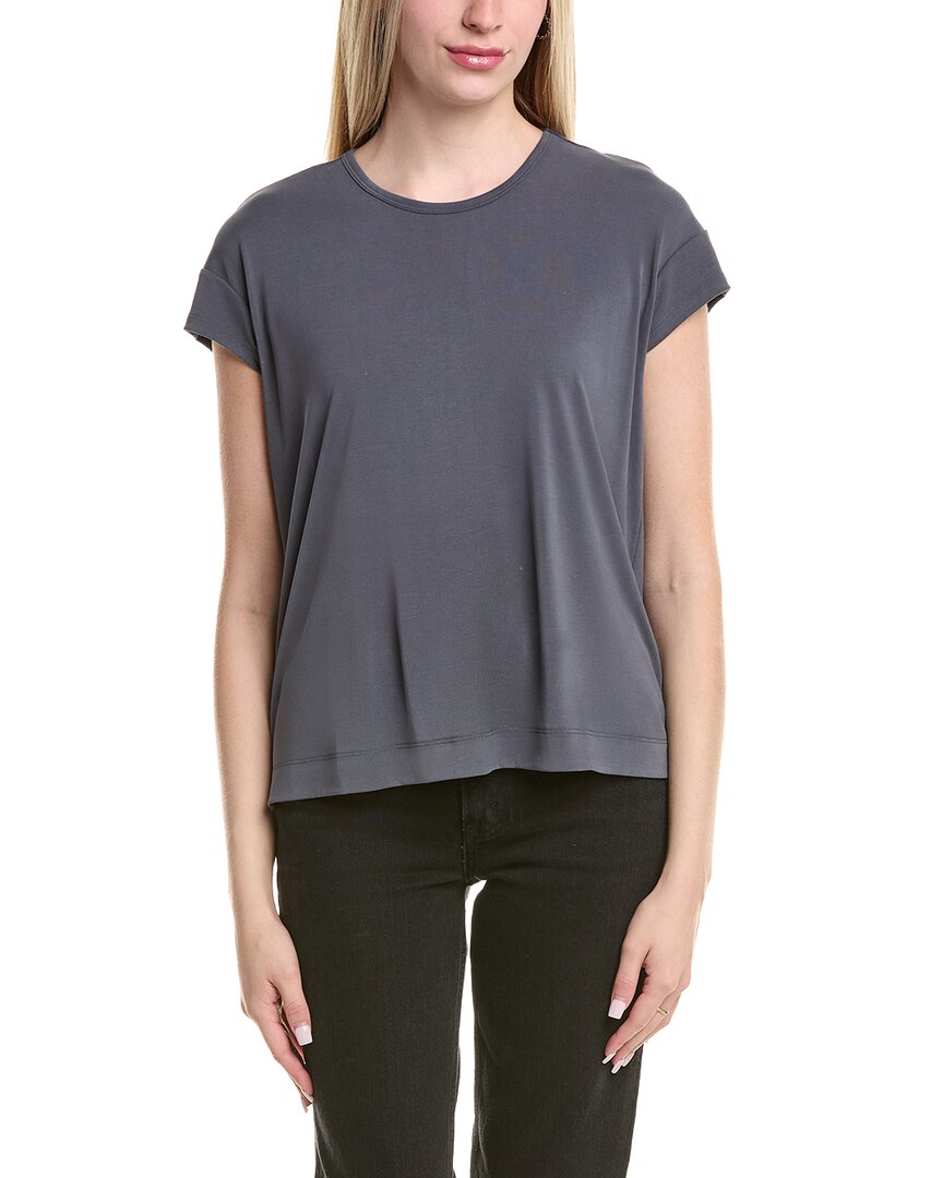 Splendid Giada Sandwash T-shirt In Blue