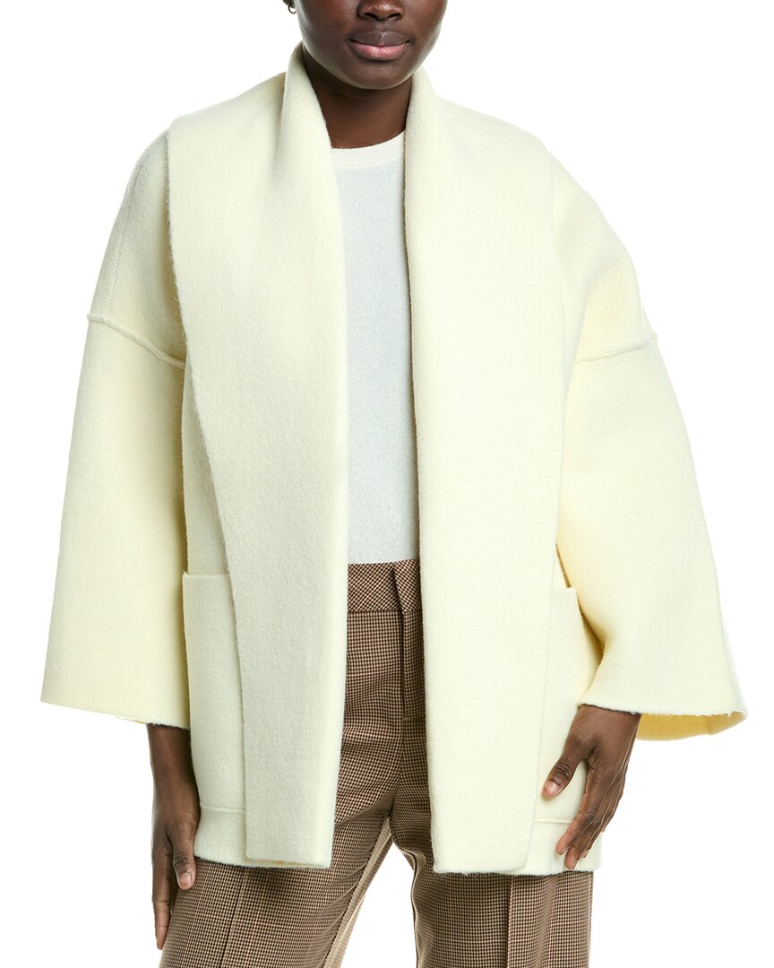 Darling Summit Wool-blend Coat In Yellow