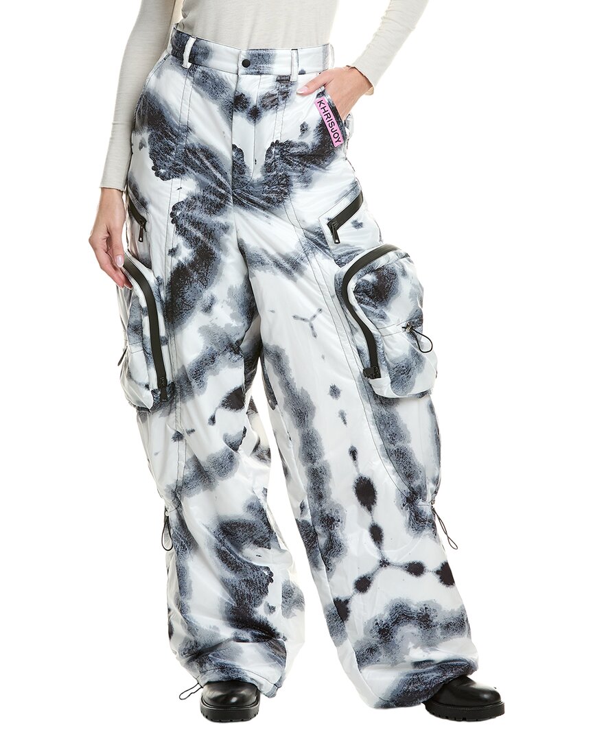 Khrisjoy Wide Tech Pant In Black