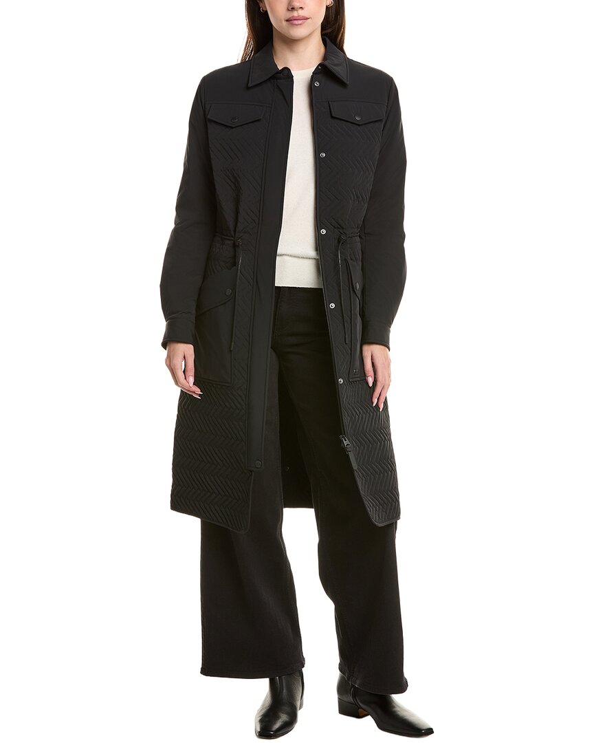 Mackage Long Coat In Black