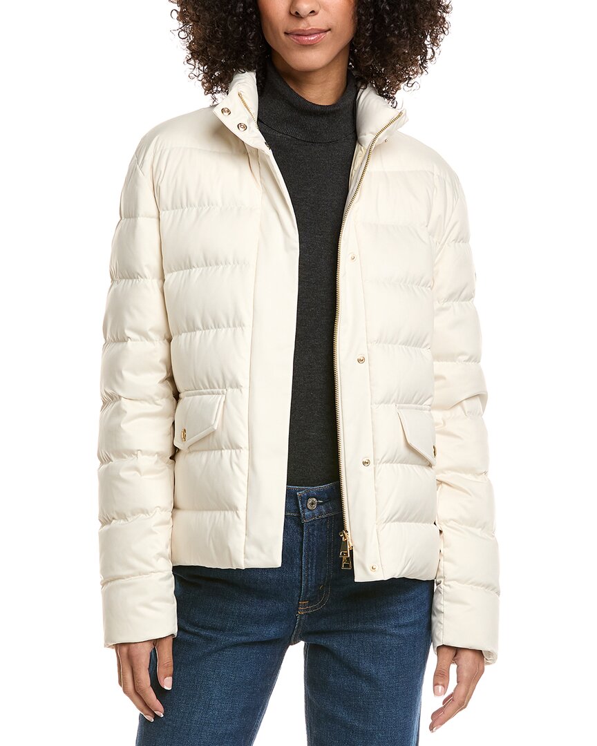 Moncler Bessettes Down Jacket In White