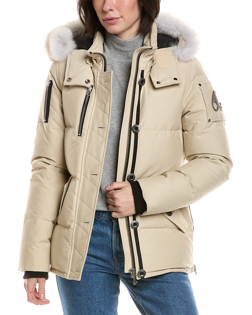 Moose Knuckles Jacket In White