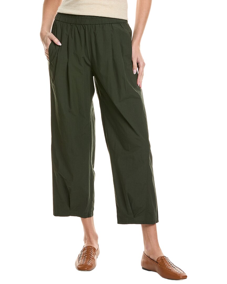 Eileen Fisher Petite Lantern Pant In Green