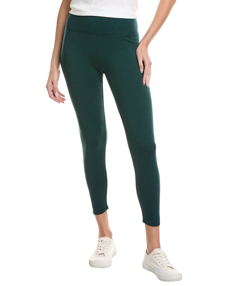Eileen Fisher Petite High-waist Ankle Legging In Green