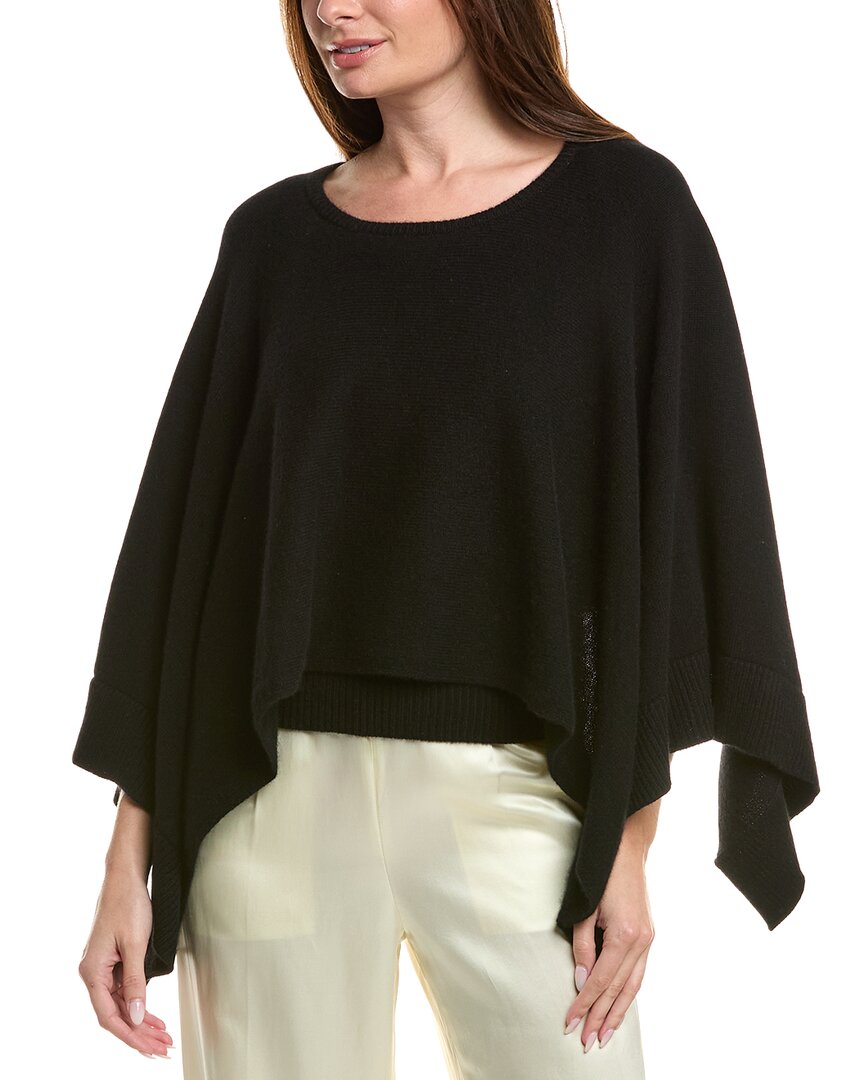 Carolina Herrera Cashmere Cape Sweater In Black