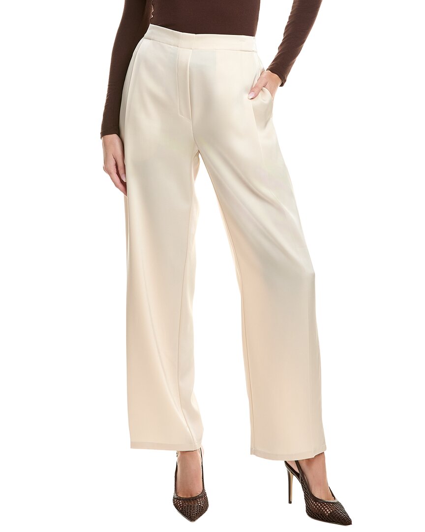 Leset Barb Pleated Pant In Neutral