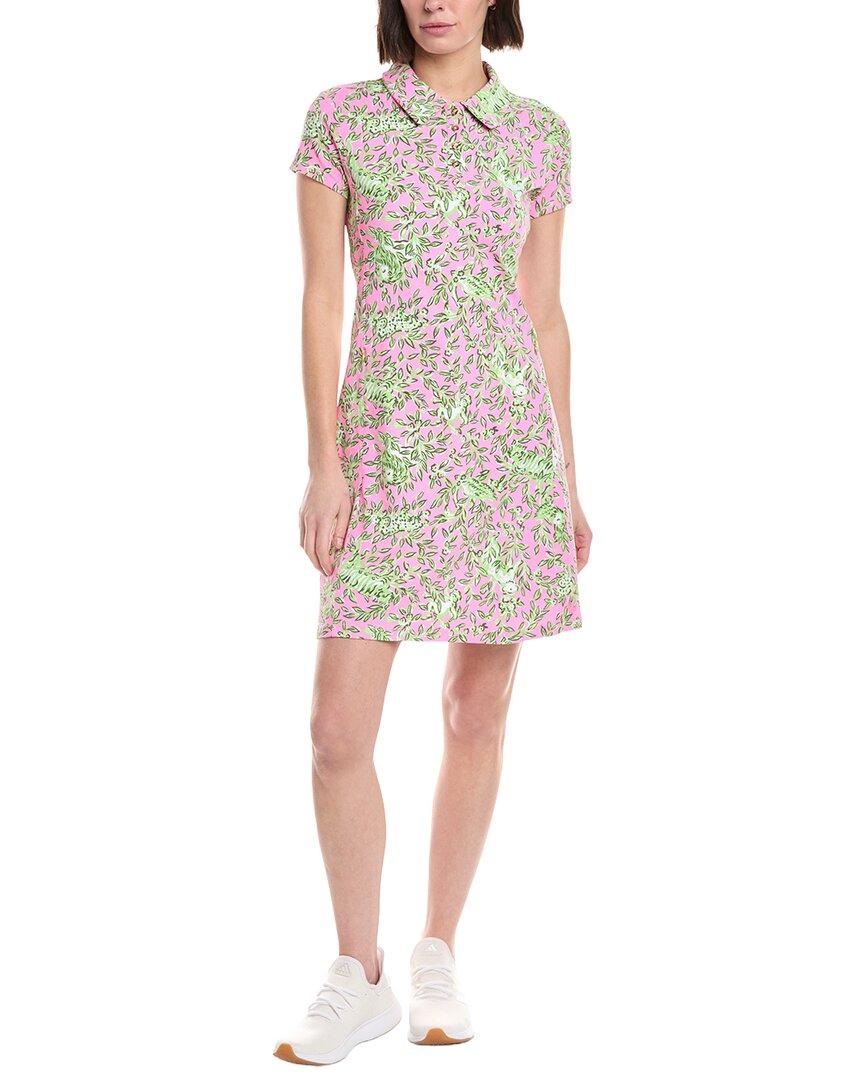 Lilly Pulitzer Frida Scallop Polo Dress In Pink