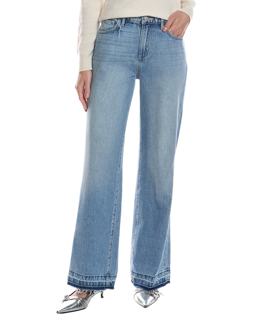 L'agence Scottie High-rise Zion Wide Leg Jean In Blue