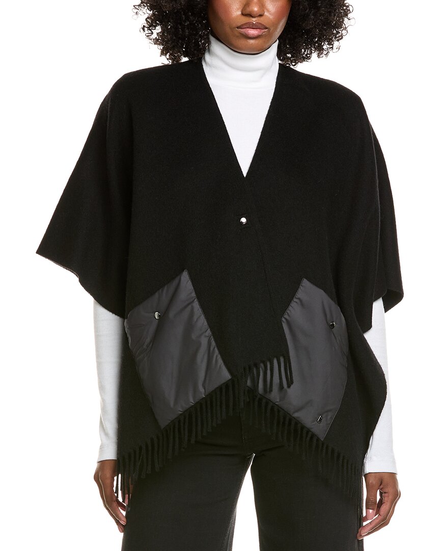 Bogner Nancie Wool-blend Poncho In Black