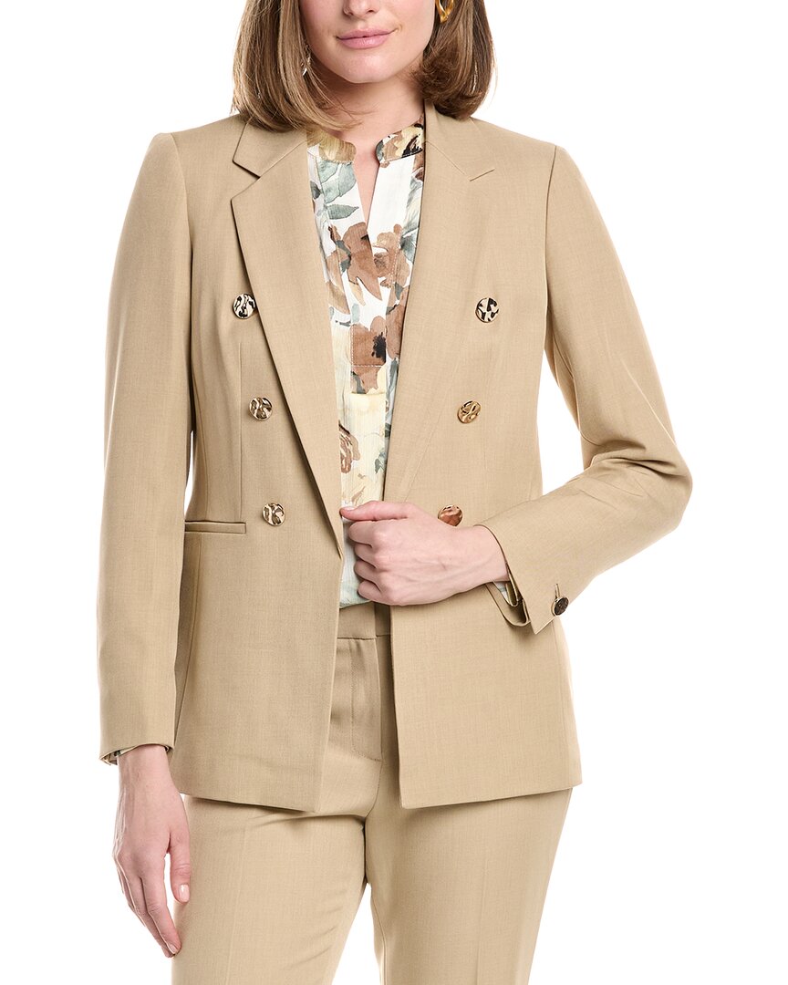 Anne Klein Jacket In Brown