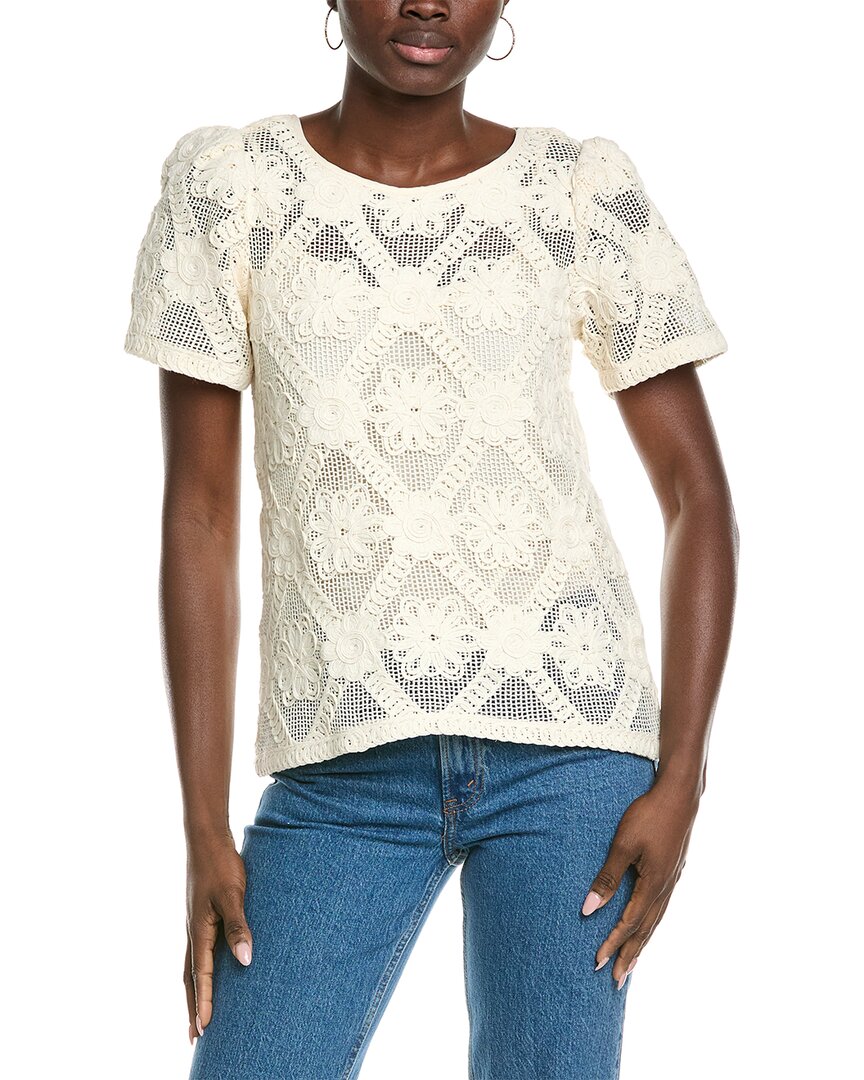 Anne Klein Blouse In White