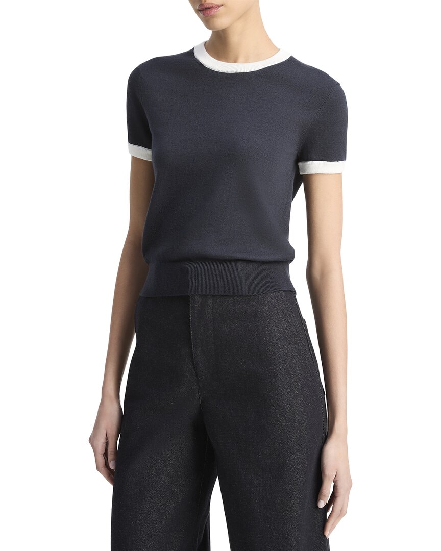 Vince Ringer Sweater T-shirt In Blue