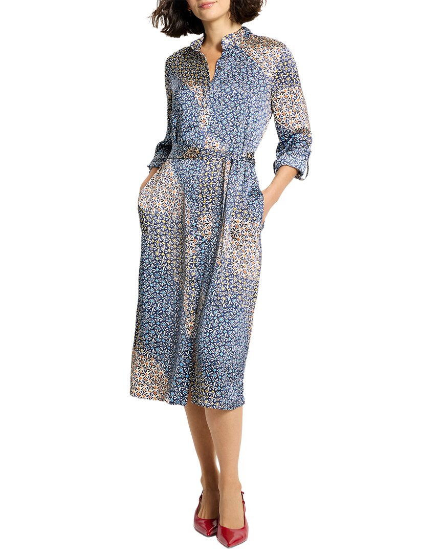 Nic + Zoe Nic+zoe Petite Monogram Mix Blair Dress In Multi