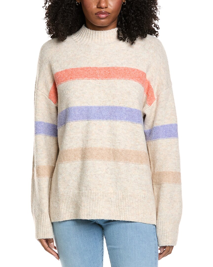 Fate Glitter Yarn Sweater In Neutral