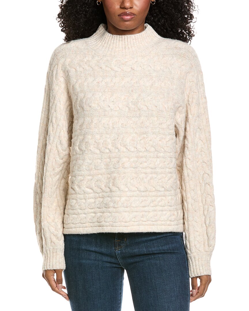 Fate Cable Knit Sweater In Neutral