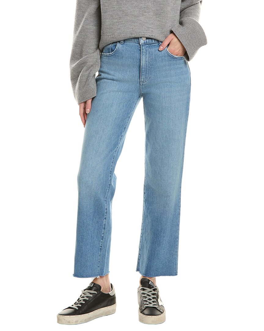 Le Jean Sabine Mid-rise Valley Straight Jean In Blue