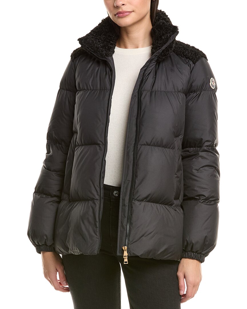 Moncler 'esnaie' Down Jacket In Black