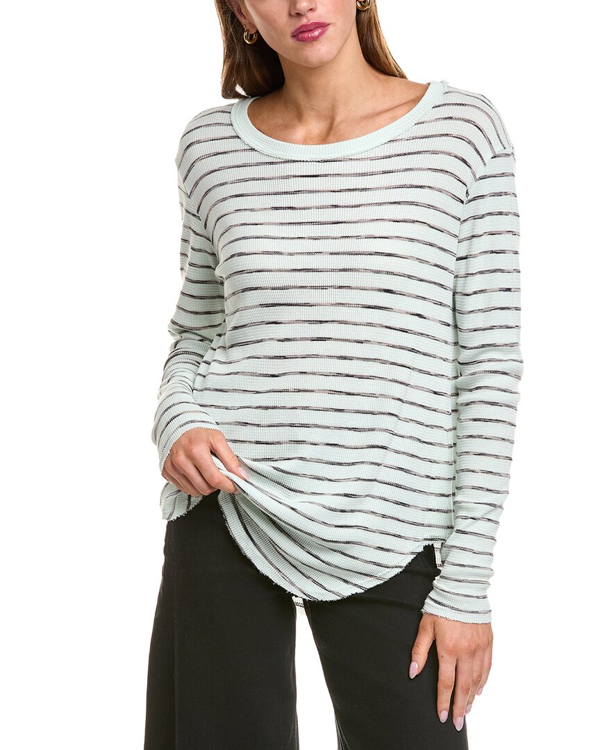 Michael Stars Josie Swing Top In Green