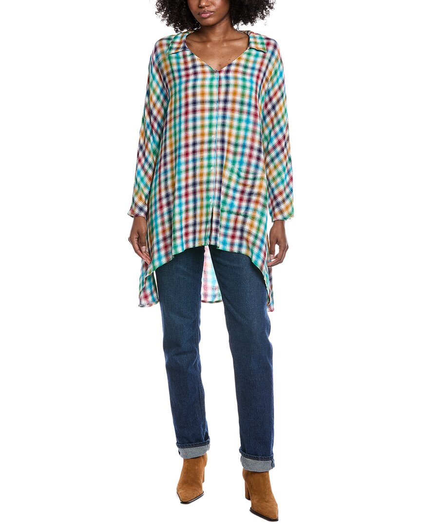 Nu Vintage Check Tunic In Multi