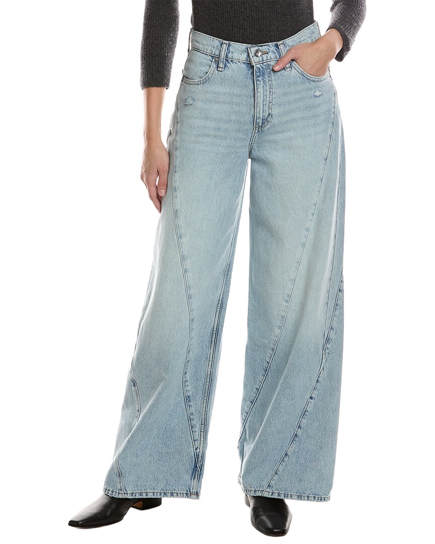 Rag & Bone Serena Oconee Barrel Jean In Blue