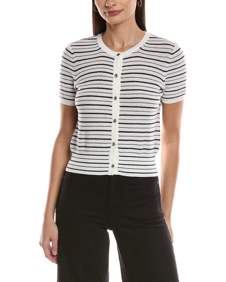 Rag & Bone Dina Stripe Cardigan In Multi