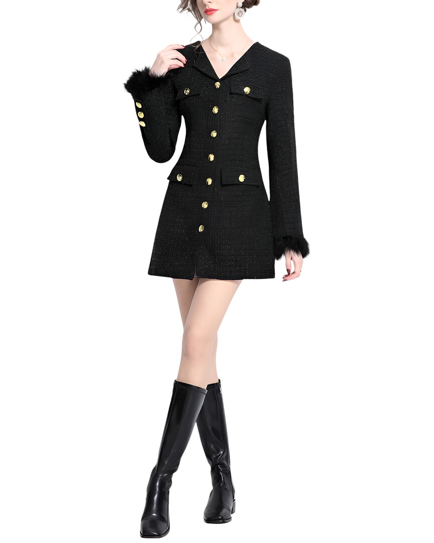 Dza Mini Dress In Black