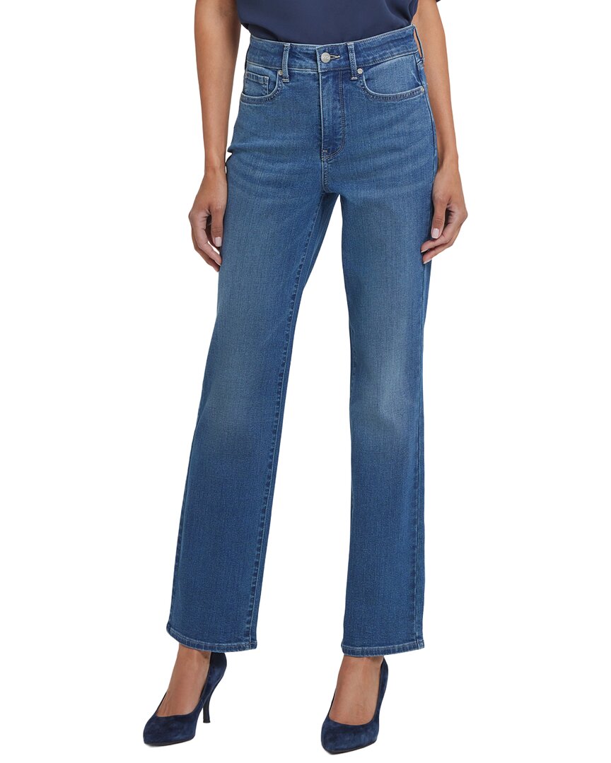 Nydj Marilyn Lake Notre-dame Straight Leg Jean In Multi