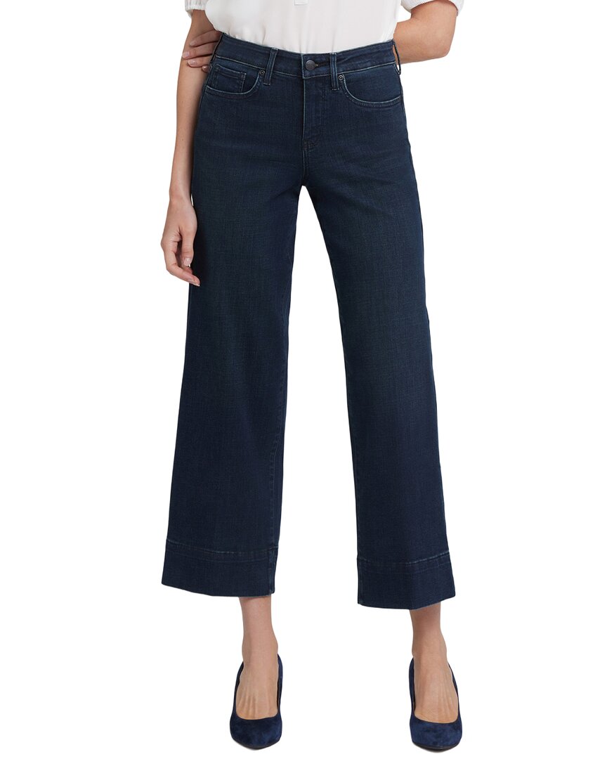 Nydj Teresa High Waist Wide Leg Ankle Jeans In Multi