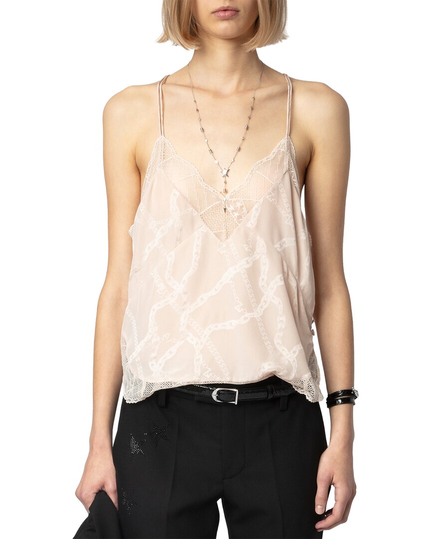 Zadig & Voltaire Cabri Jac Chaines Tank In Neutral