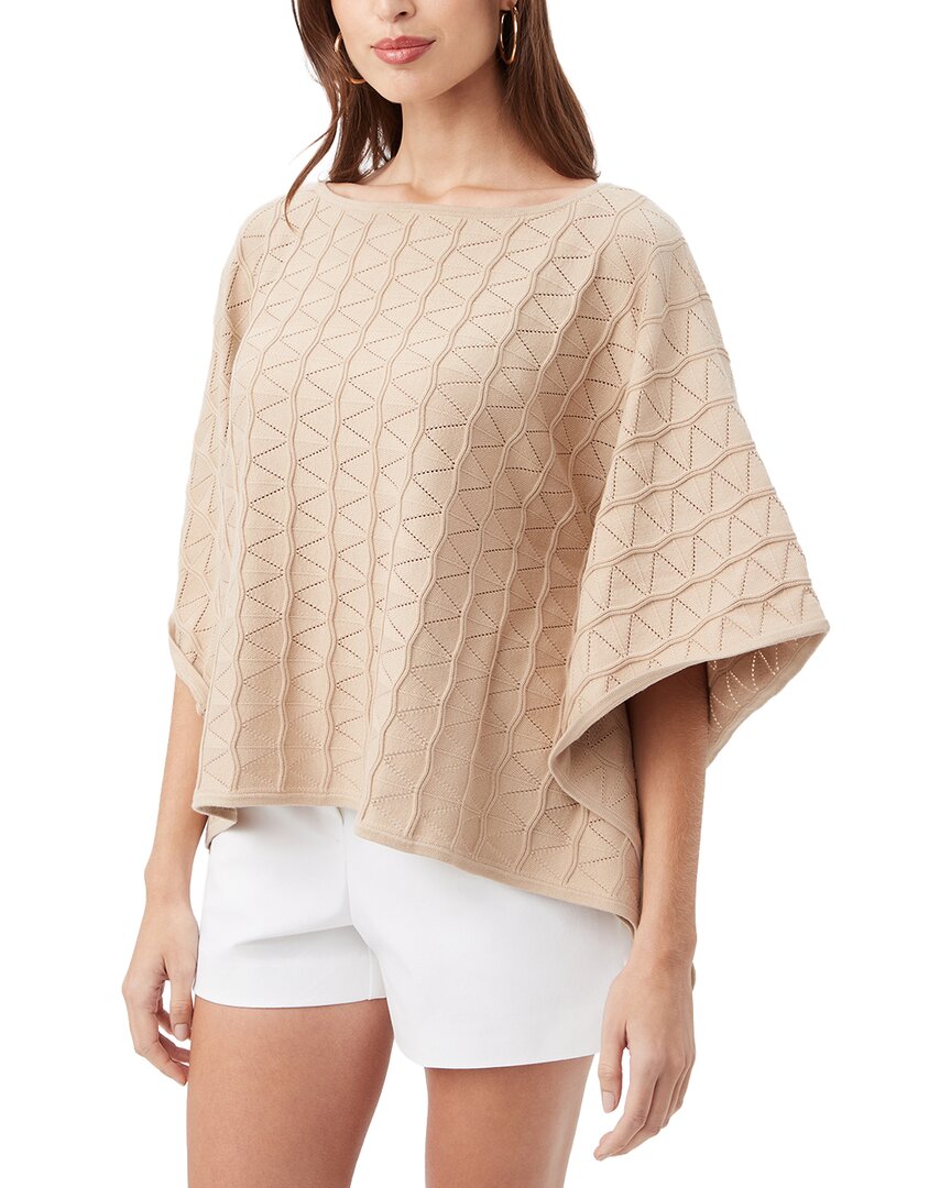 Trina Turk Chic Wrap 2 Sweater In Gold