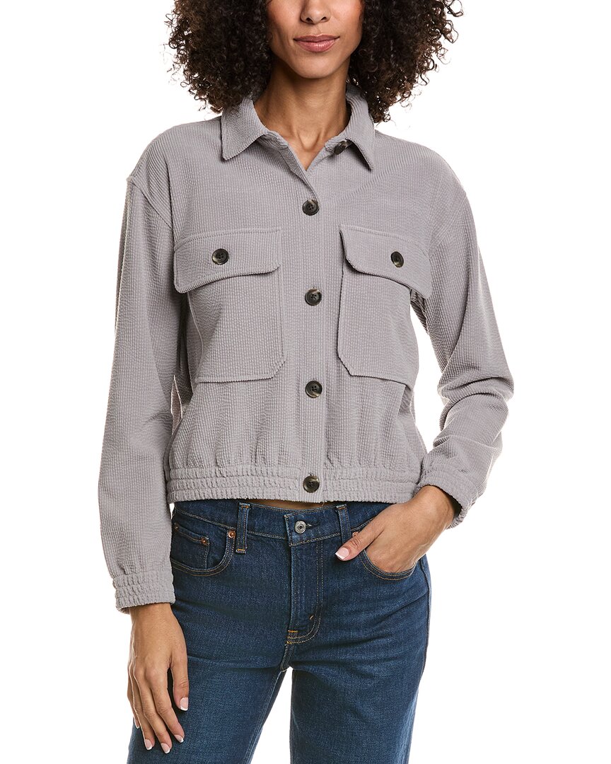 Trove New York Alaric Cardigan In Gray