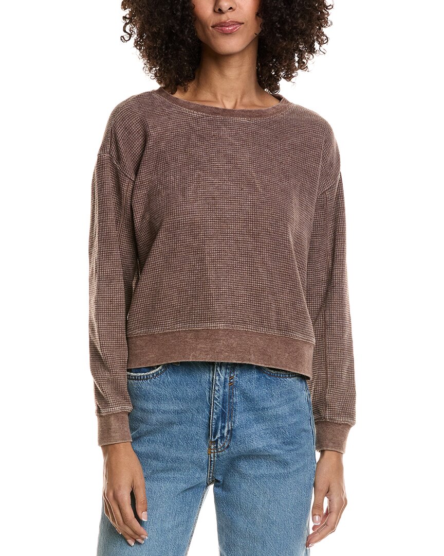 Trove New York Lorry Pullover In Brown