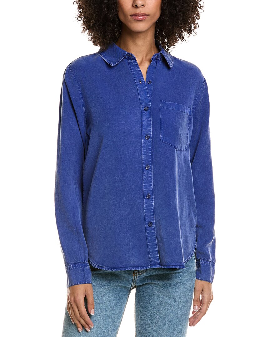 Trove New York Juniper Shirt In Blue