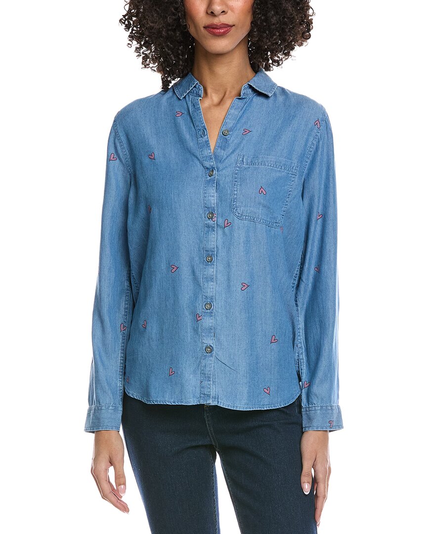 Beachlunchlounge Cassie Shirt In Blue