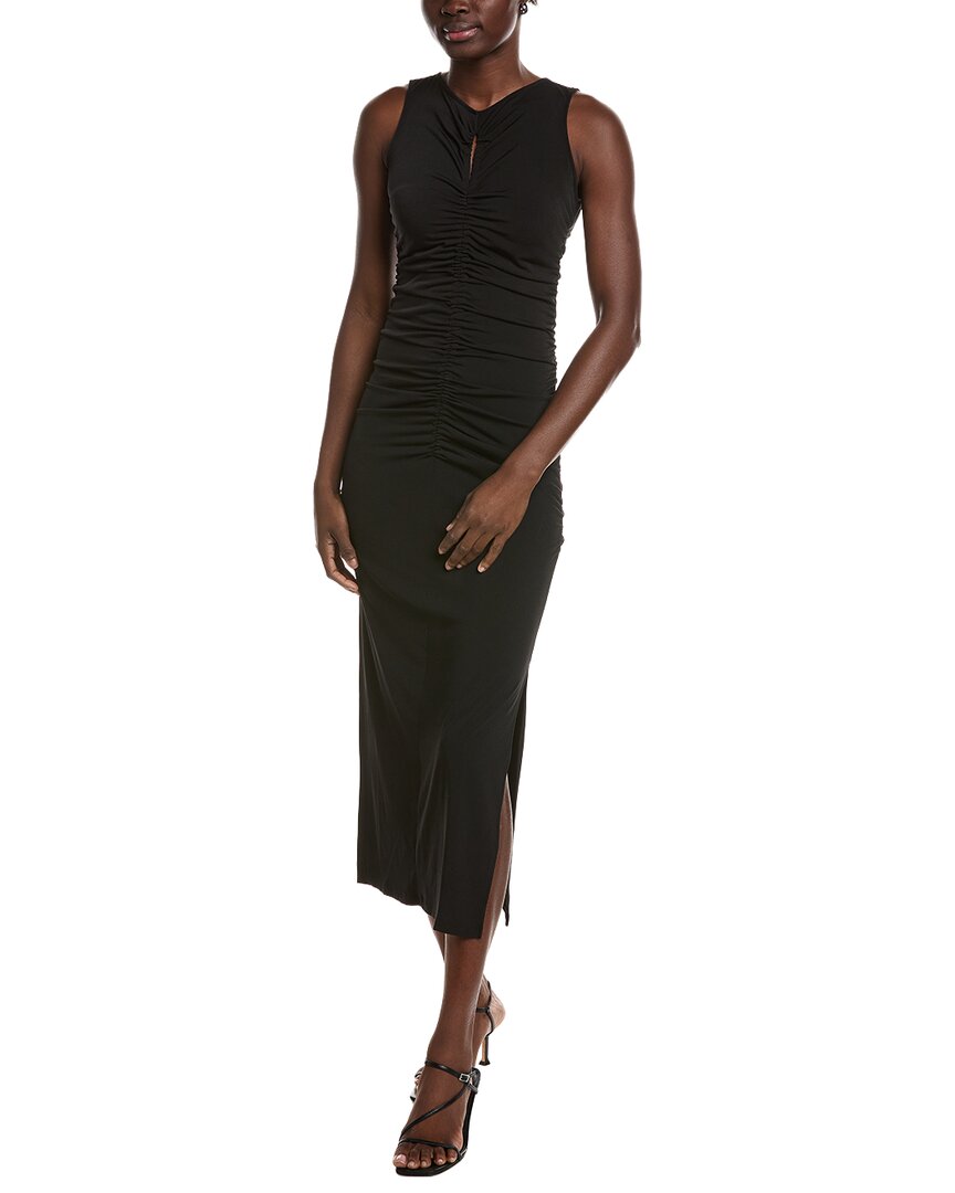 Boss By Hugo Boss Boss Hugo Boss Emberla Midi Dress In Black