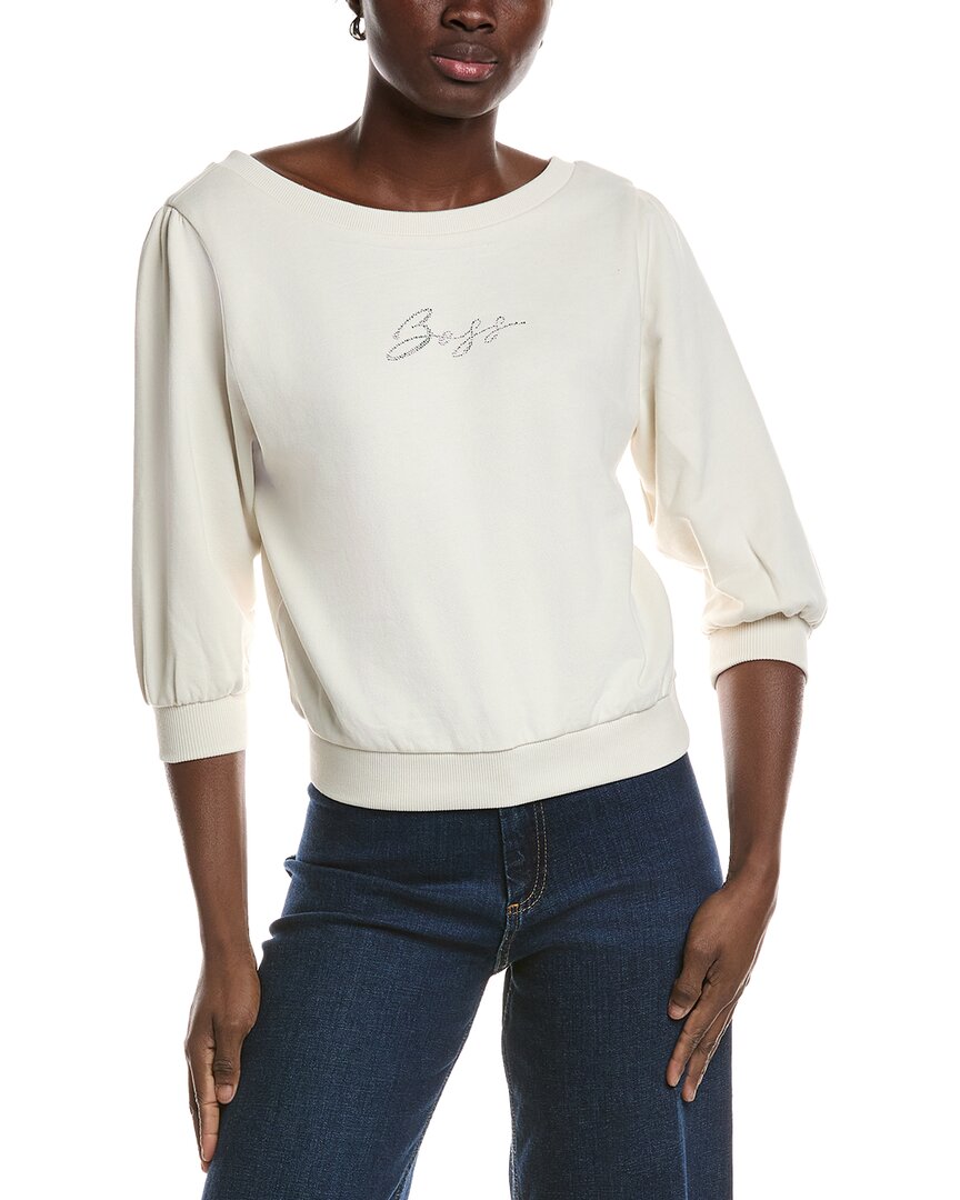 Boss By Hugo Boss Boss Hugo Boss Emay Sweatshirt In White
