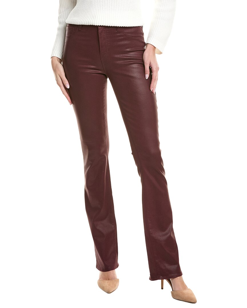 L'agence Selma High-rise Sleek Baby Boot Jean In Brown