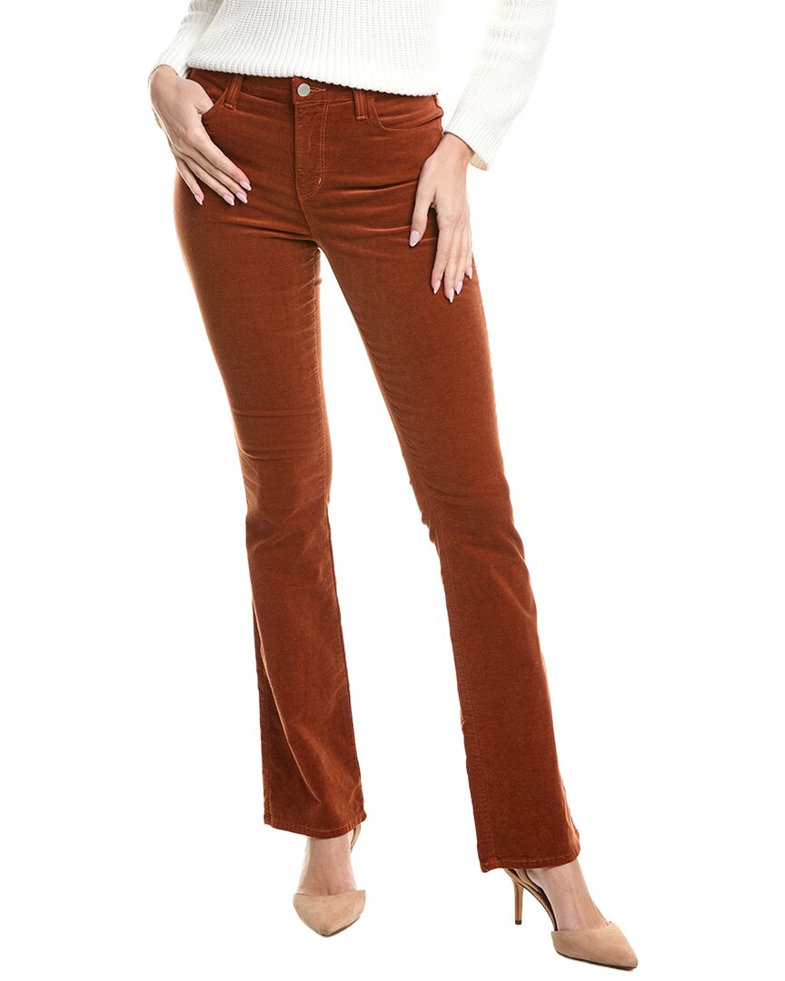 L'agence Stevie High-rise Straight Jean In Brown