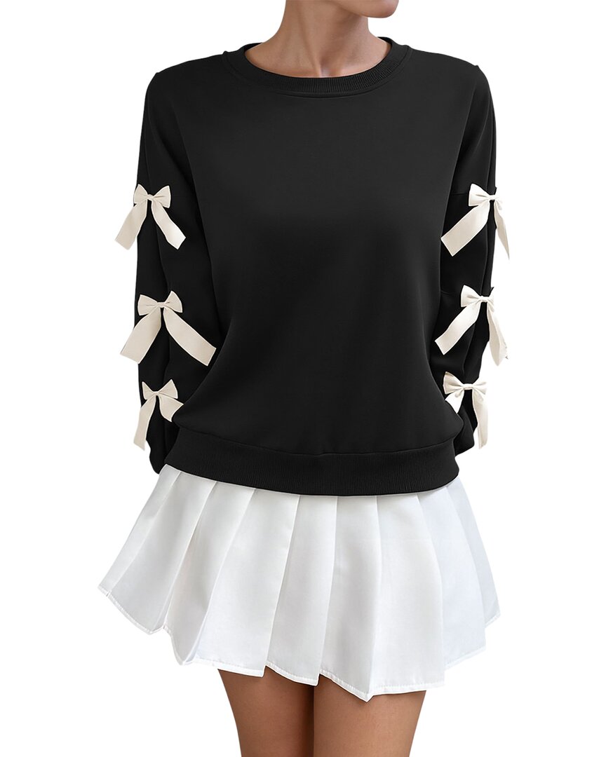 Sarah Woodz Sweatshirt In Black