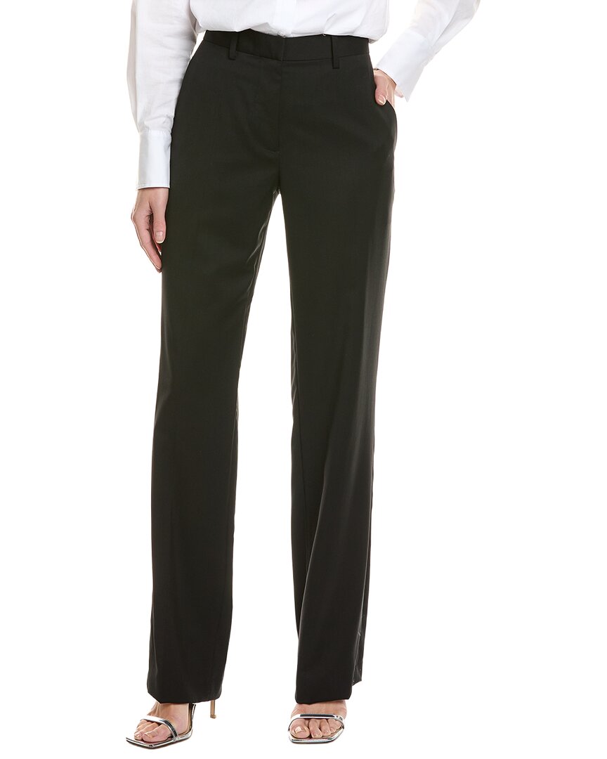 Helmut Lang Wool Car Trouser In Black