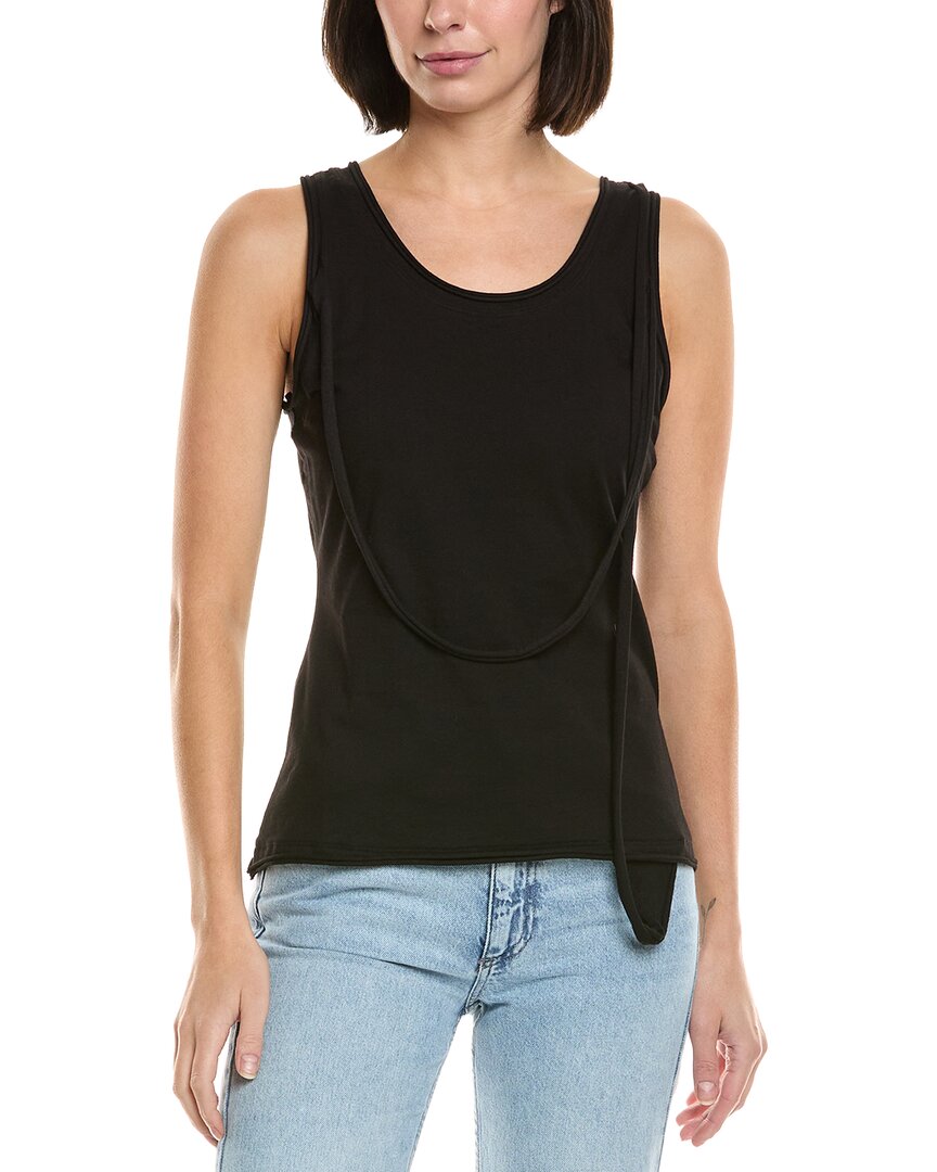 Helmut Lang Strap Tank In Black