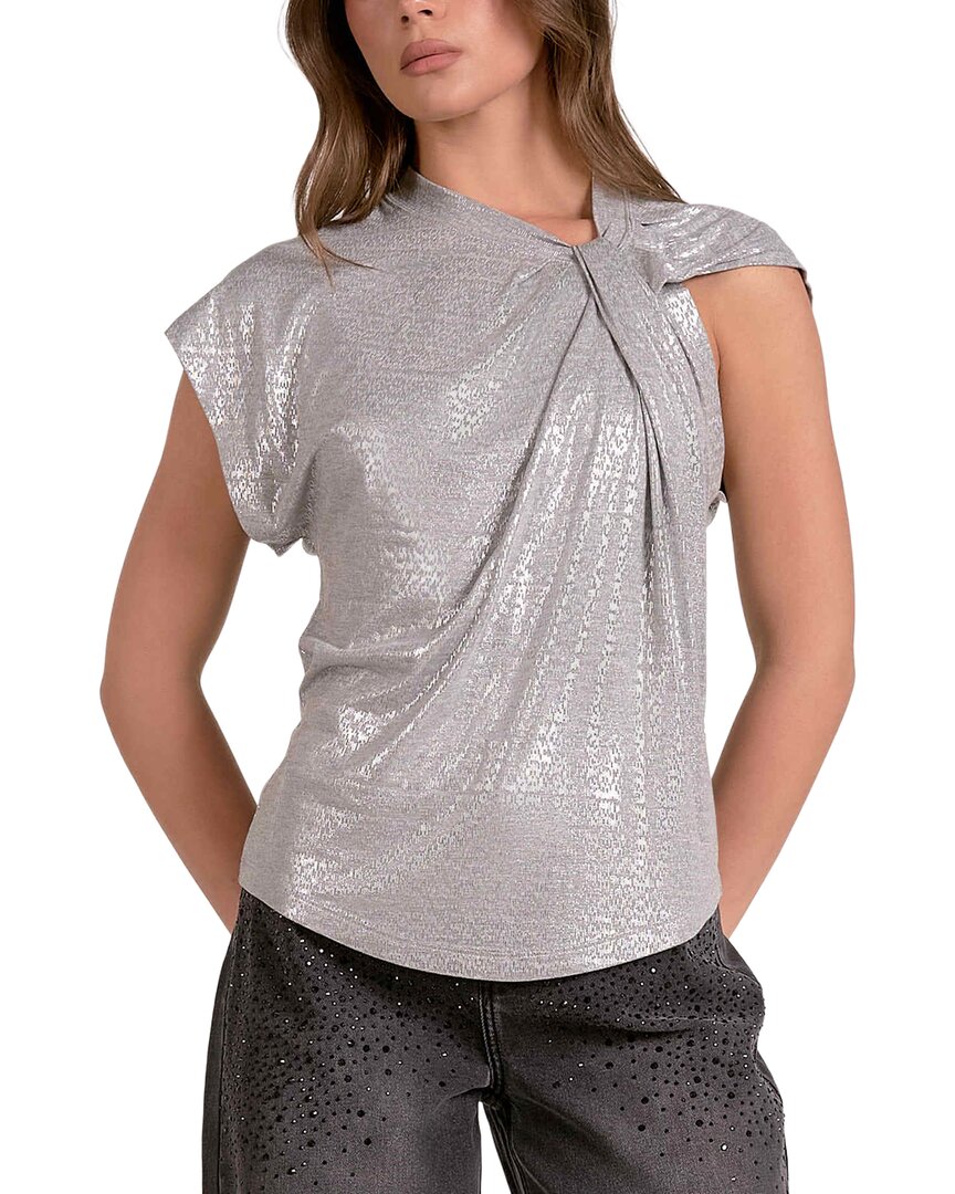 Elan Top In Gray