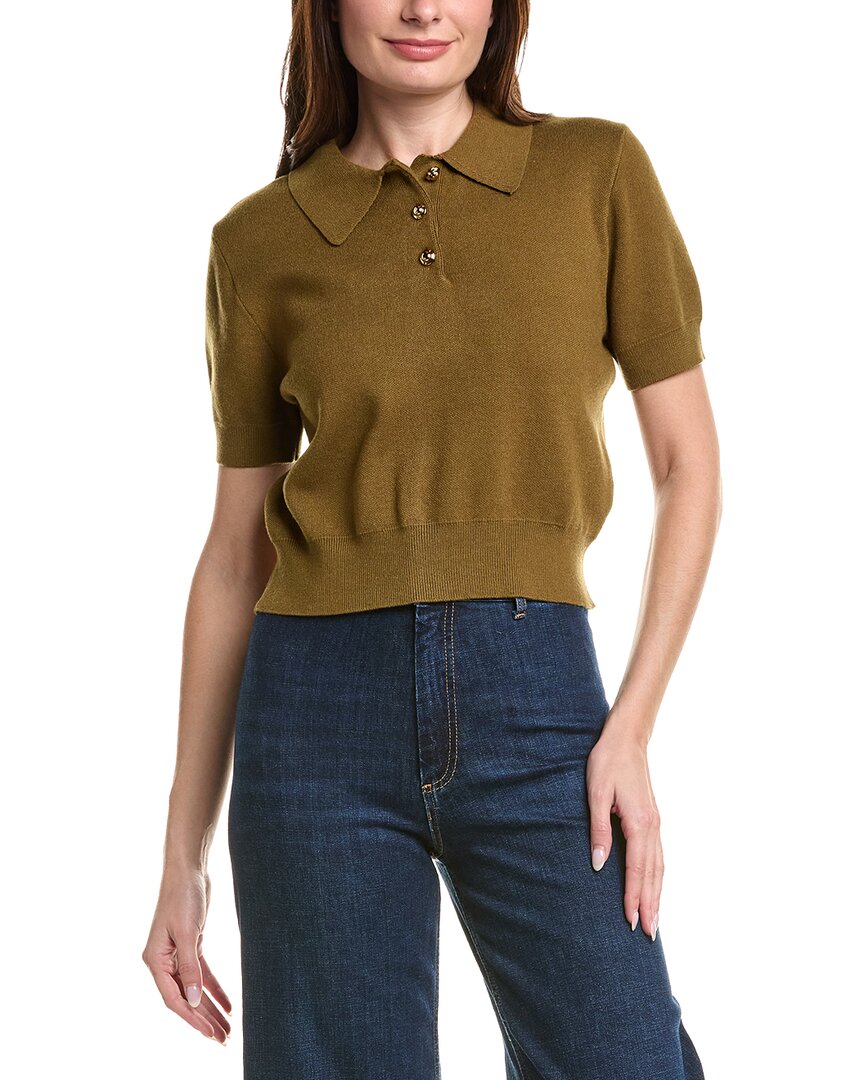 English Factory Polo Top In Green