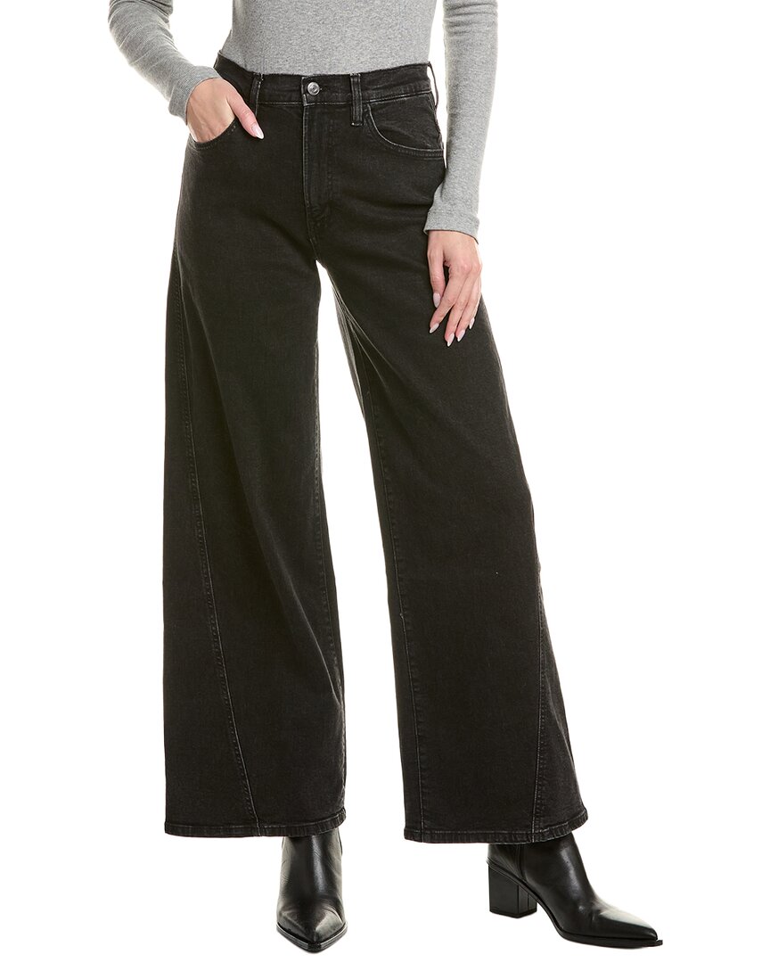Hudson Jeans Jamie Plath Wide Leg Jean In Black