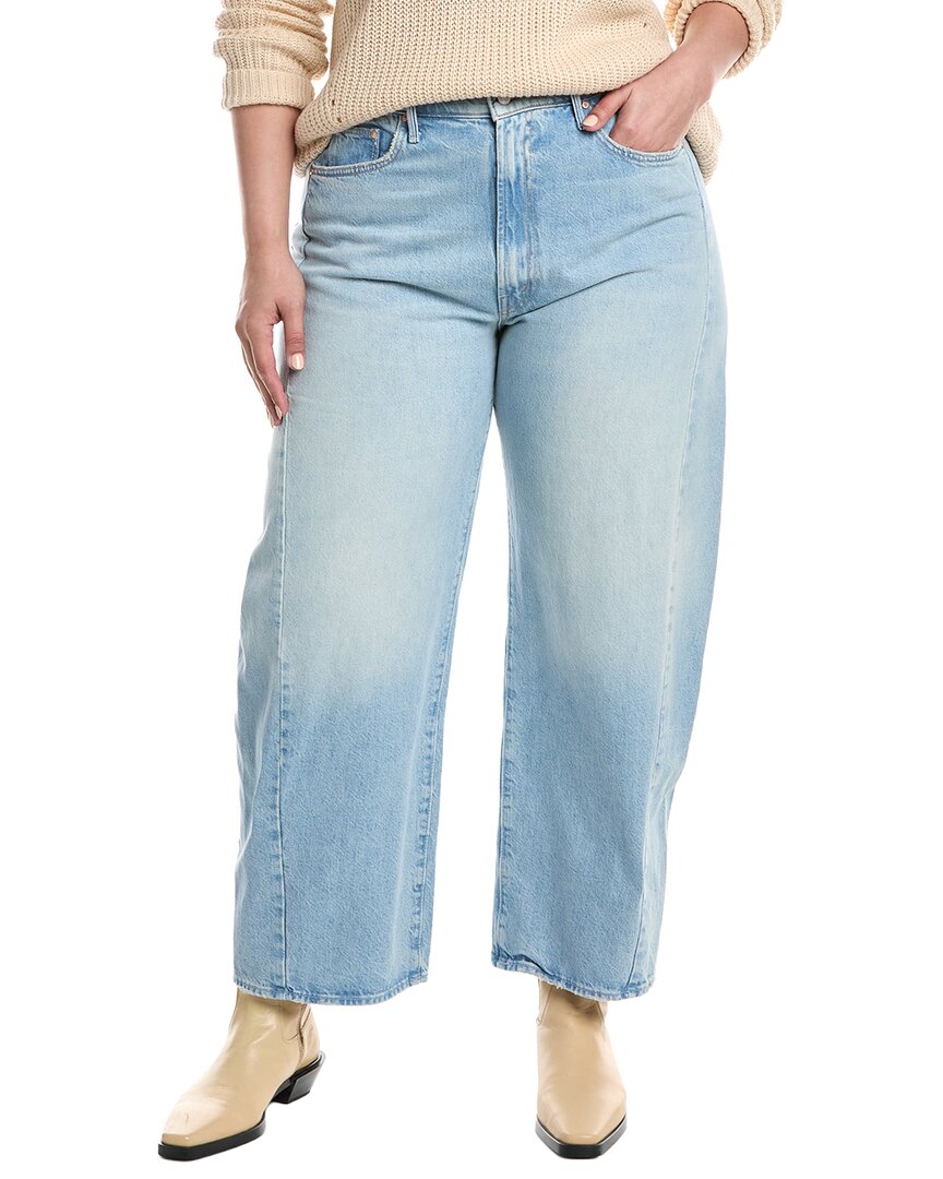 MOTHER Plus The Full-Pipe Flood Back Pedal Barrel Jean