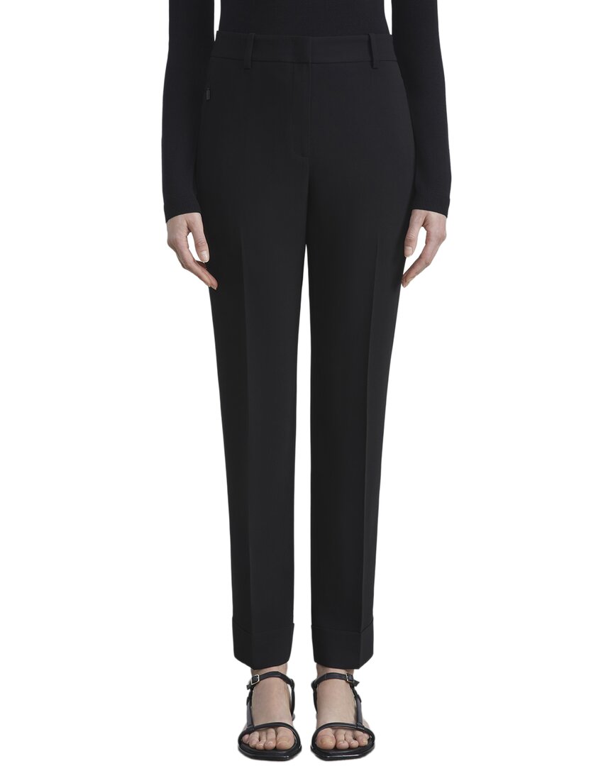 Lafayette 148 New York Essex Slim Pant In Black