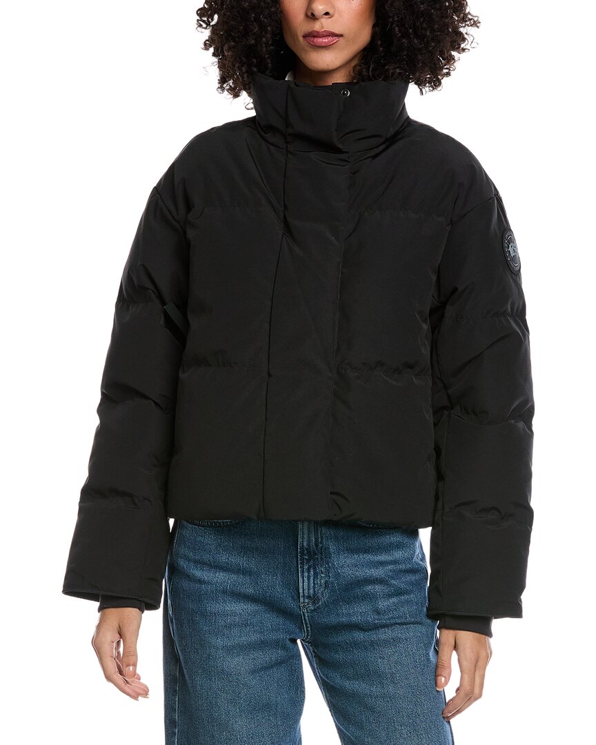 Canada Goose Grandview Cropped Jacket In Black