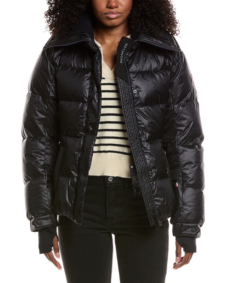 Moncler Down Puffer Jacket In Black