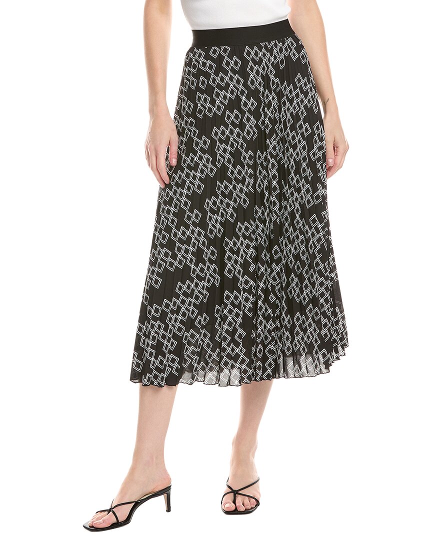 T Tahari Pull-on Maxi Skirt In Black