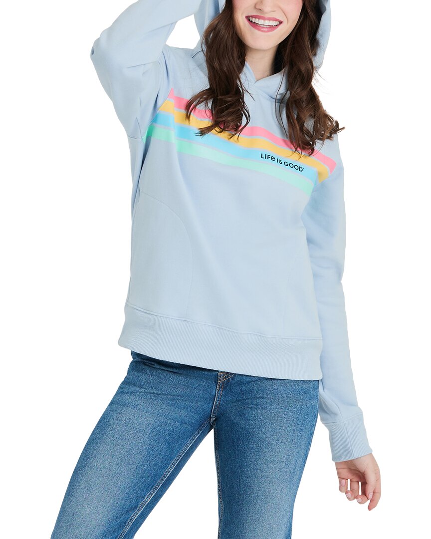 Life Is Good ® Fleece Hoodie In Blue